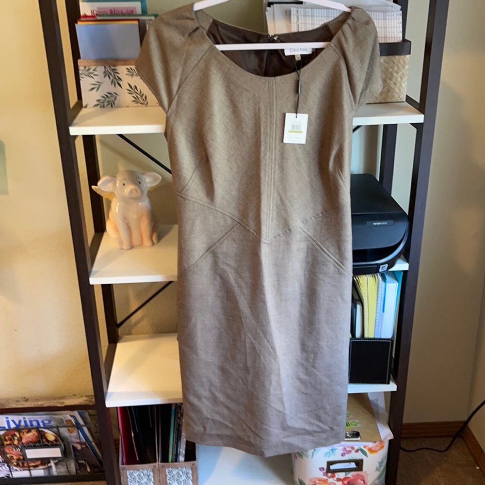 Calvin Klein Tweed Dress
